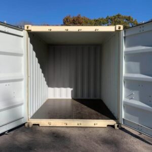 Contenedor marítimo 10 pies beige usado